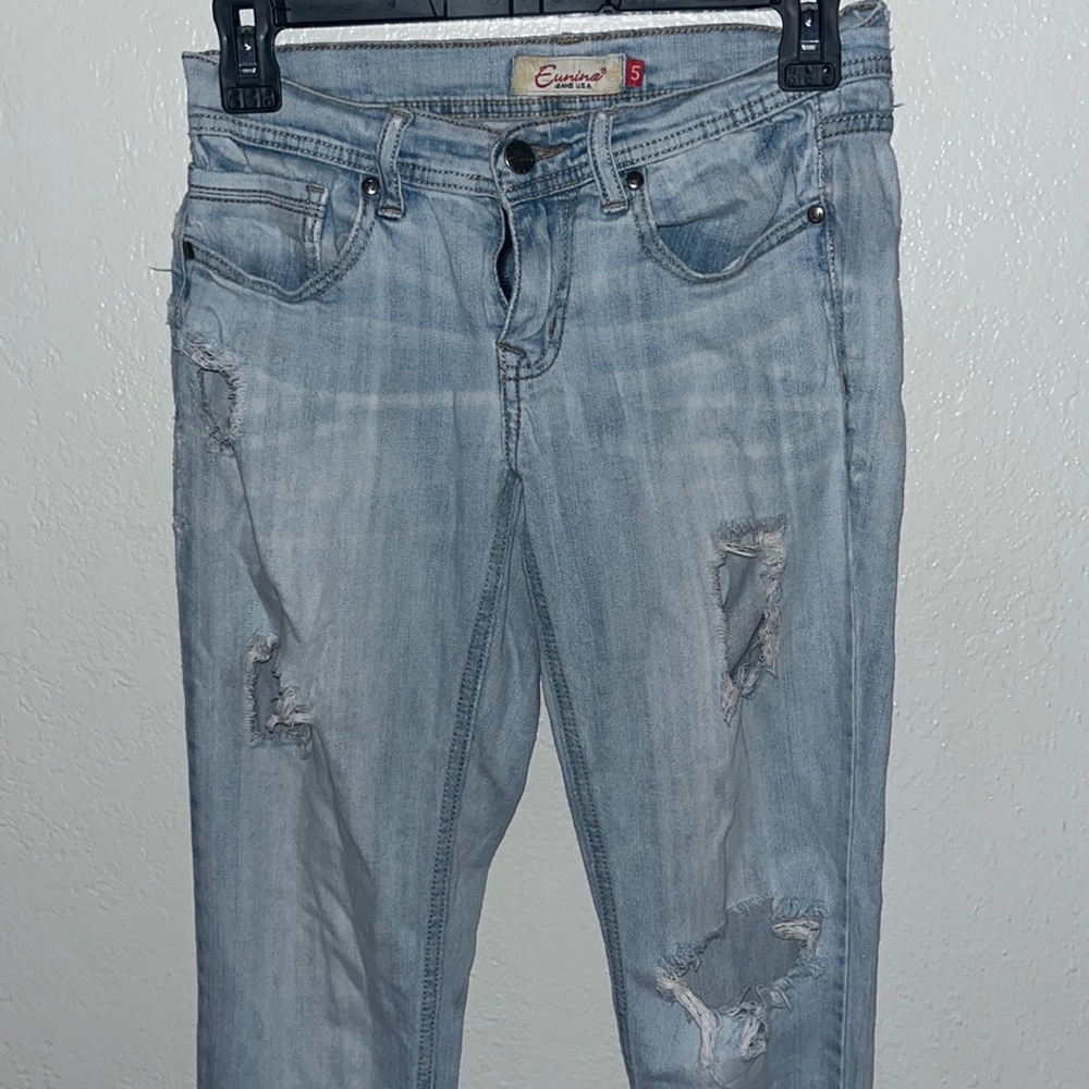 Distressed Skinny Jeans